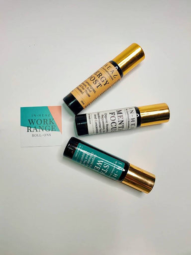 Aromatherapy Oil Roll-On Gift Set - Work Range - Essential Oil Roll-Ons - IN-HEAL - Naiise