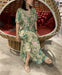 Resort Collection - Green Glitter Kaftan Long Dress - Naiise