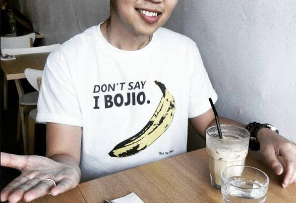 Don't Say I Bojio Crew Neck S-Sleeve T-shirt - Local T-shirts - Wet Tee Shirt / Uncle Ahn T / Heng Tee Shirt / KaoBeiKing - Naiise