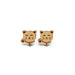 Fortune Cat Zhao Cai Mao Laser Cut Wood Earrings - Earrings - Paperdaise Accessories - Naiise