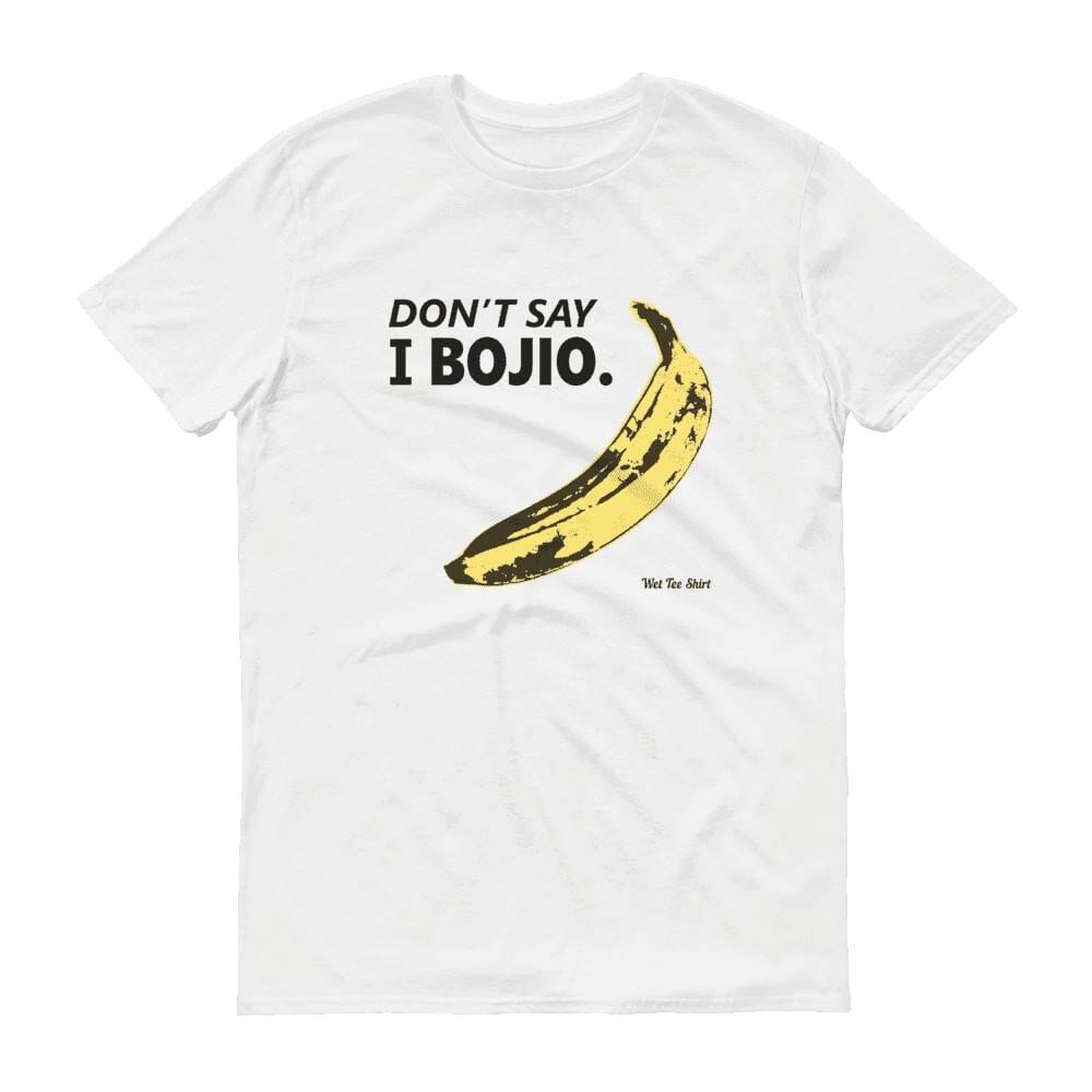 [Clearance Sales] Don't Say I Bojio Crew Neck S-Sleeve T-shirt Local T-shirts Wet Tee Shirt 