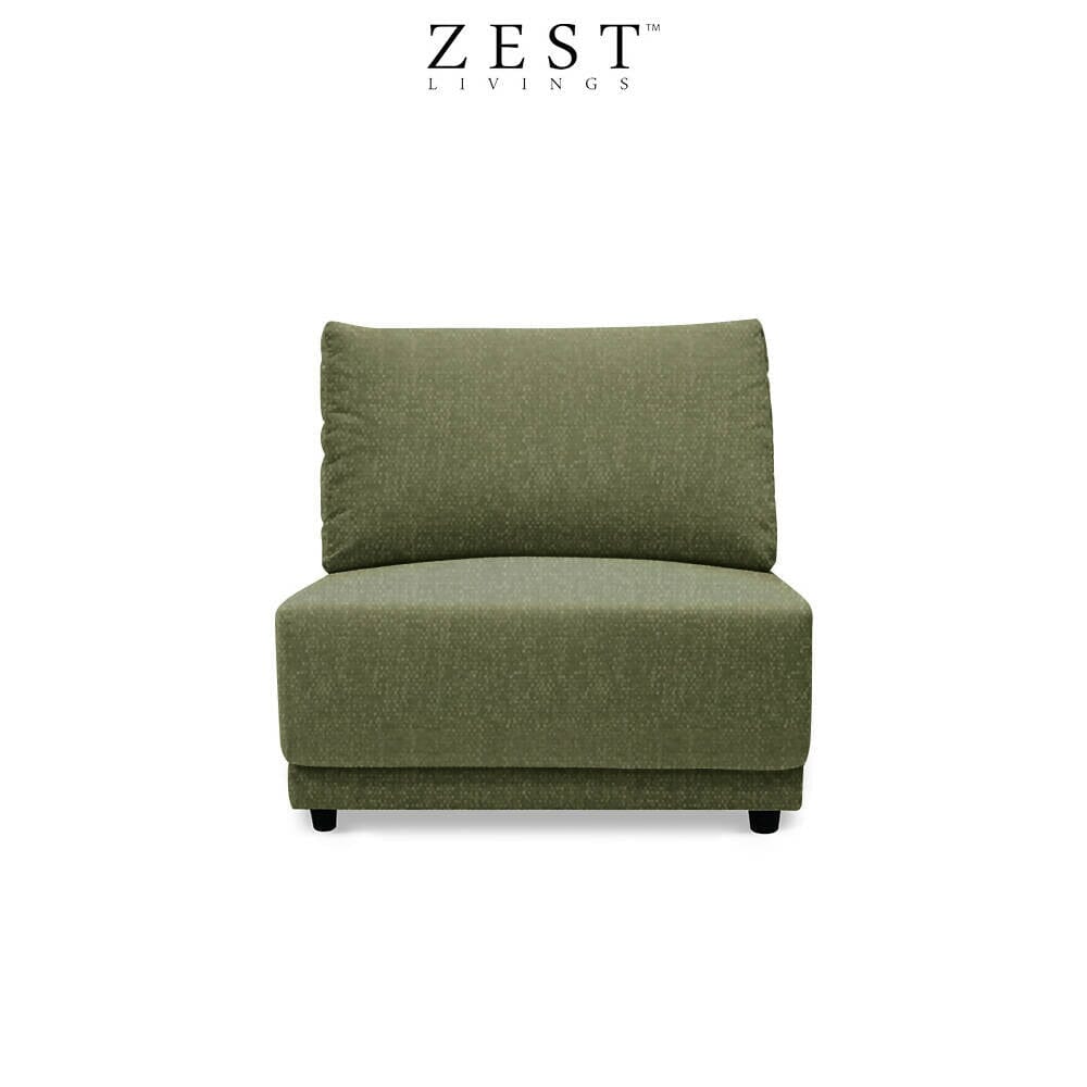 Switch Modular Sofa | Armless Chair | EcoClean Sofa Zest Livings Online Seaweed 