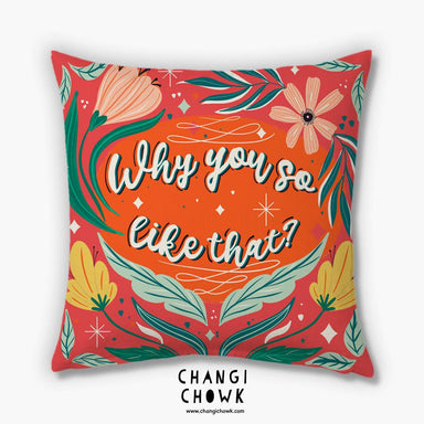 Cushion Cover - Singlish - Local Cushion Covers - Changi Chowk - Naiise