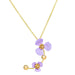 Iris- A Delightful Flora Pendant Pendants Forest Jewelry Lavender 