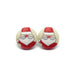 Hello Santa Handmade Fabric Button Christmas Earrings - Earrings - Paperdaise Accessories - Naiise
