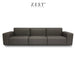 Moota 4 Seater Sofa | Modular Sofa | EcoClean Fabric Sofa Zest Livings Online Dark Grey 