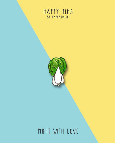I So Stunned like Vegetable Enamel Pin - Pins - Paperdaise Accessories - Naiise