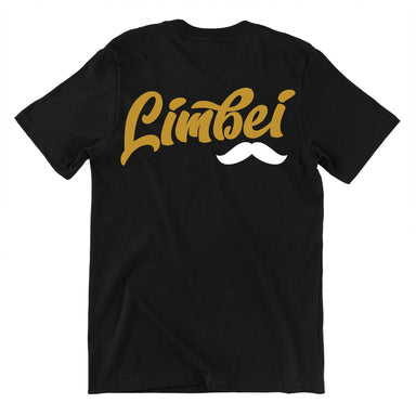 (Limited Gold Edition) Limbei Mostauch Crew Neck S-Sleeve T-shirt Local T-shirts Wet Tee Shirt / Uncle Ahn T / Heng Tee Shirt / KaoBeiKing Black XS 