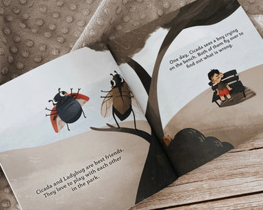 Zander's Adventures with Cicada & Ladybug - Wonderfully Made Children Books Owl Readers Club 