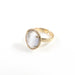 White Catseye Ring Rings Colour Addict Jewellery 