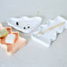 Ceramic Wave Tray - Speckled White Triangle Trays 5mm Paper 