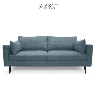 Benz 3 Seater Sofa | EcoClean Fabric Sofa Zest Livings Online 