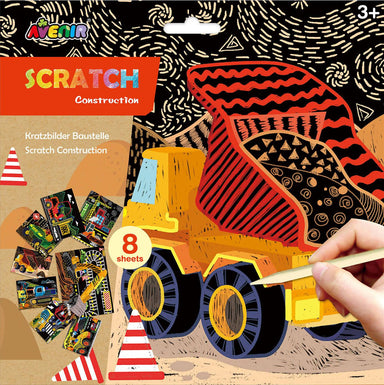 Avenir Scratch For Boys Kids Activity Kits DUCKS N CRAFTS 