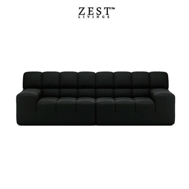 Roger 3 Seater Sofa | Modular Sofa Sofa Zest Livings Online Black 
