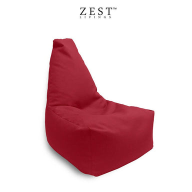 Milly Bean Bag | Super Soft Lounge Chair Bean Bags Zest Livings Online Red 