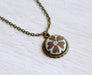 Lauryn Rose Handmade Fabric Button Necklace - Necklaces - Paperdaise Accessories - Naiise