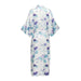 Lotus Flower Kimono Robe (Ankle) - Sleepwear for Women - The Mariposa Collection - Naiise