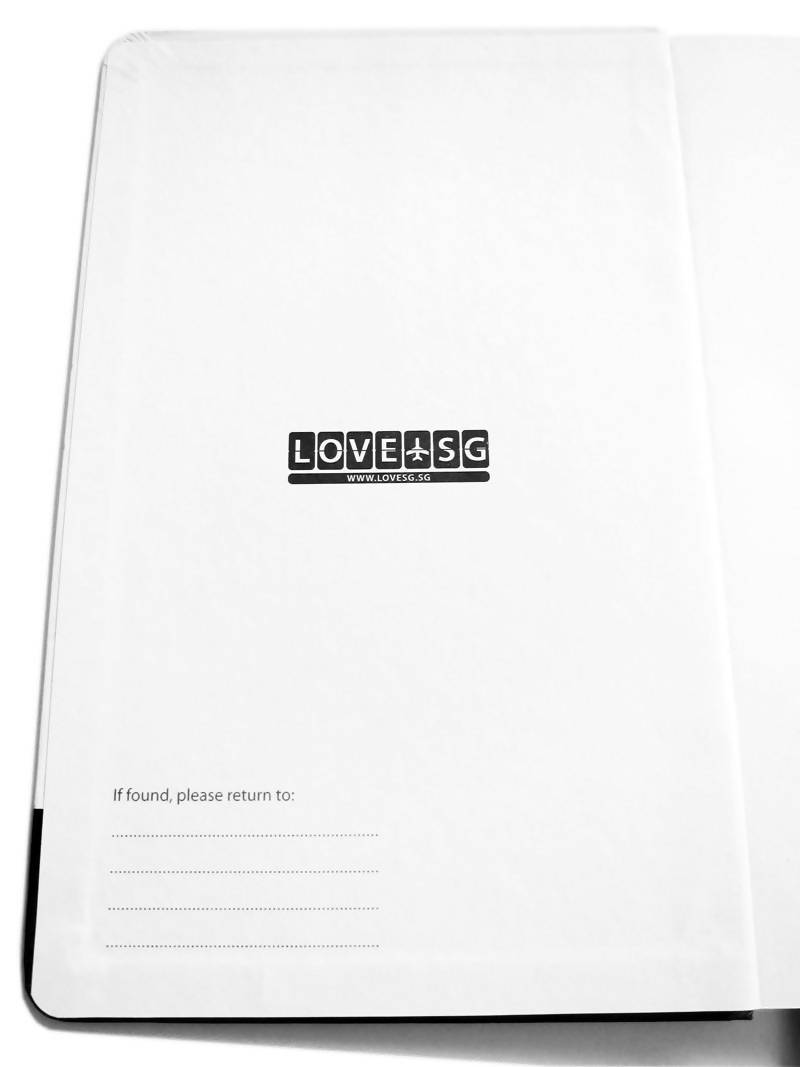 LOVE SG Hardbound Notebooks - Local Notebooks - LOVE SG - Naiise