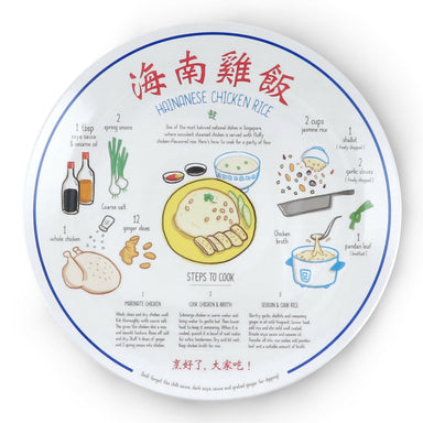 [Nom] Singapore Recipe Plate Local Plates Nom.sg Chicken Rice 