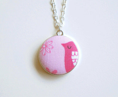 Molly Daisey Handmade Fabric Button Necklace - Necklaces - Paperdaise Accessories - Naiise