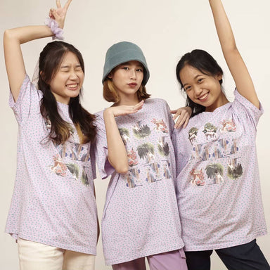 Moumi & Friends Green Dotted Tee - T-shirts - By Moumi - Naiise