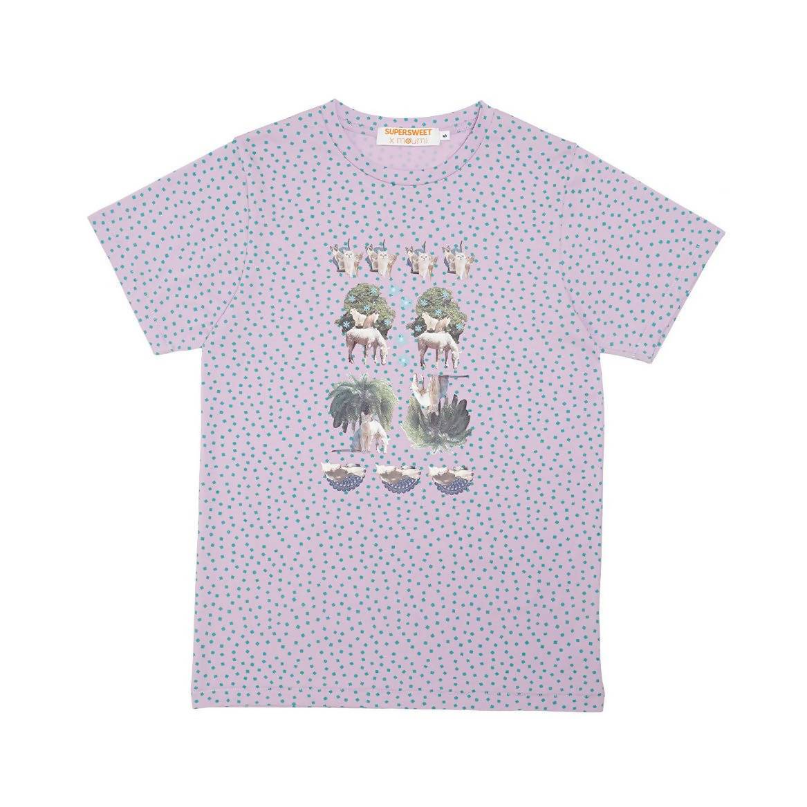 Moumi & Friends Green Dotted Tee - T-shirts - By Moumi - Naiise