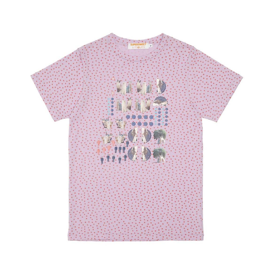 Moumi & Friends Pink Dotted Tee - T-shirts - By Moumi - Naiise