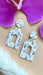Floral Wallpaper Earrings Arbre Clay Studio 