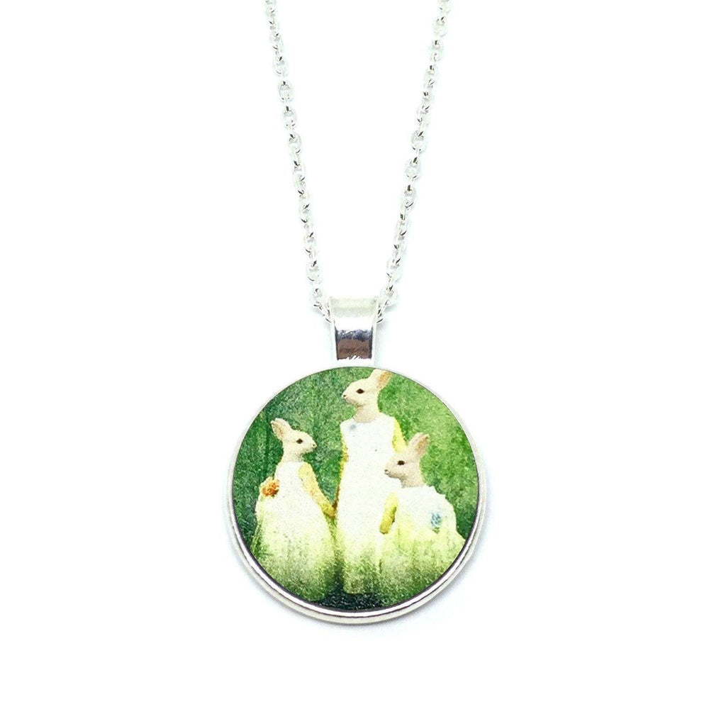 Mythical Rabbitgirl Family Necklace - Necklaces - Paperdaise Accessories - Naiise