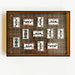 Brown Tray weaved of cassette tapes | Frame multi functional | Jewellery tray | tray set Trays Rehyphen 