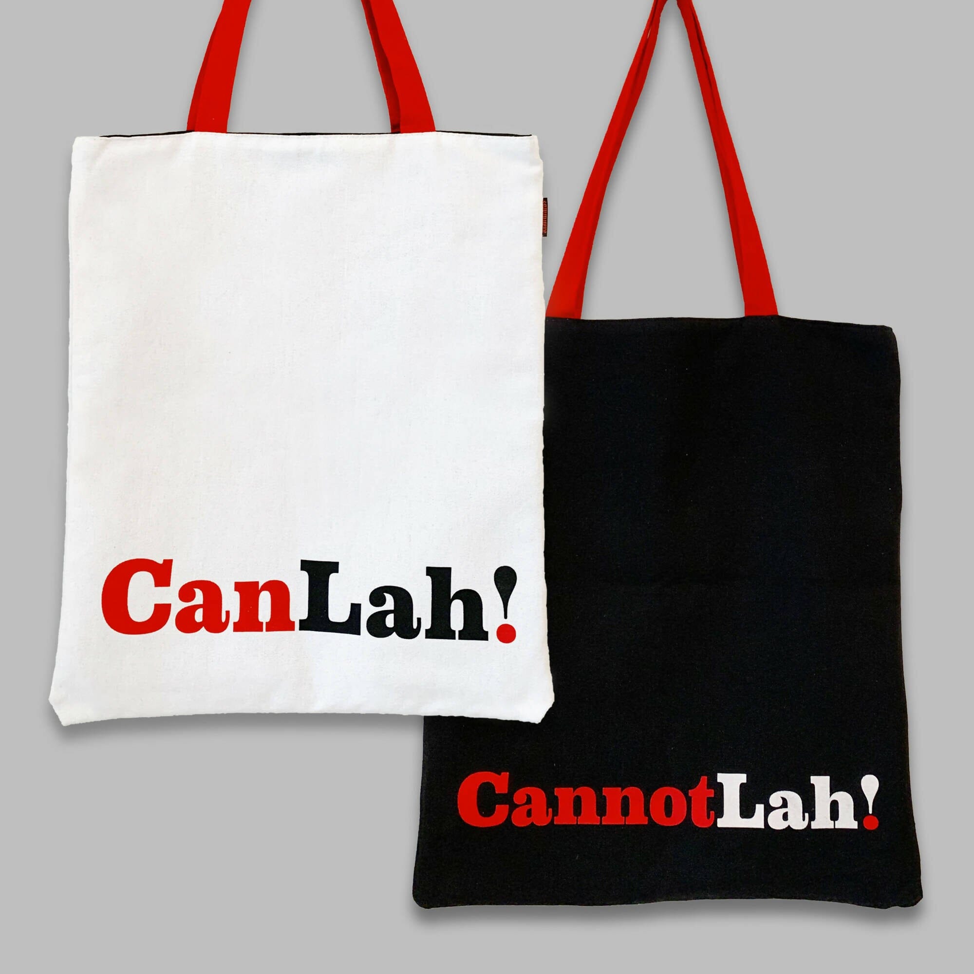 Can Lah and Cannot Lah Reversible Canvas Tote Bag– Naiise