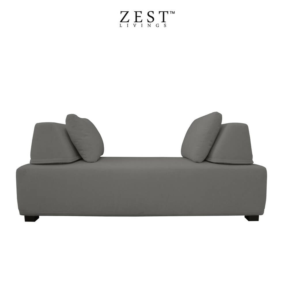 Jac 2 Seater Sofa Sofa Zest Livings Online Dark Grey 