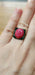Rose Red Glitter AKK Ring Rings cherubrocknroll 