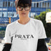 Prata Kosong Crew Neck S-Sleeve T-shirt Local T-shirts Wet Tee Shirt 