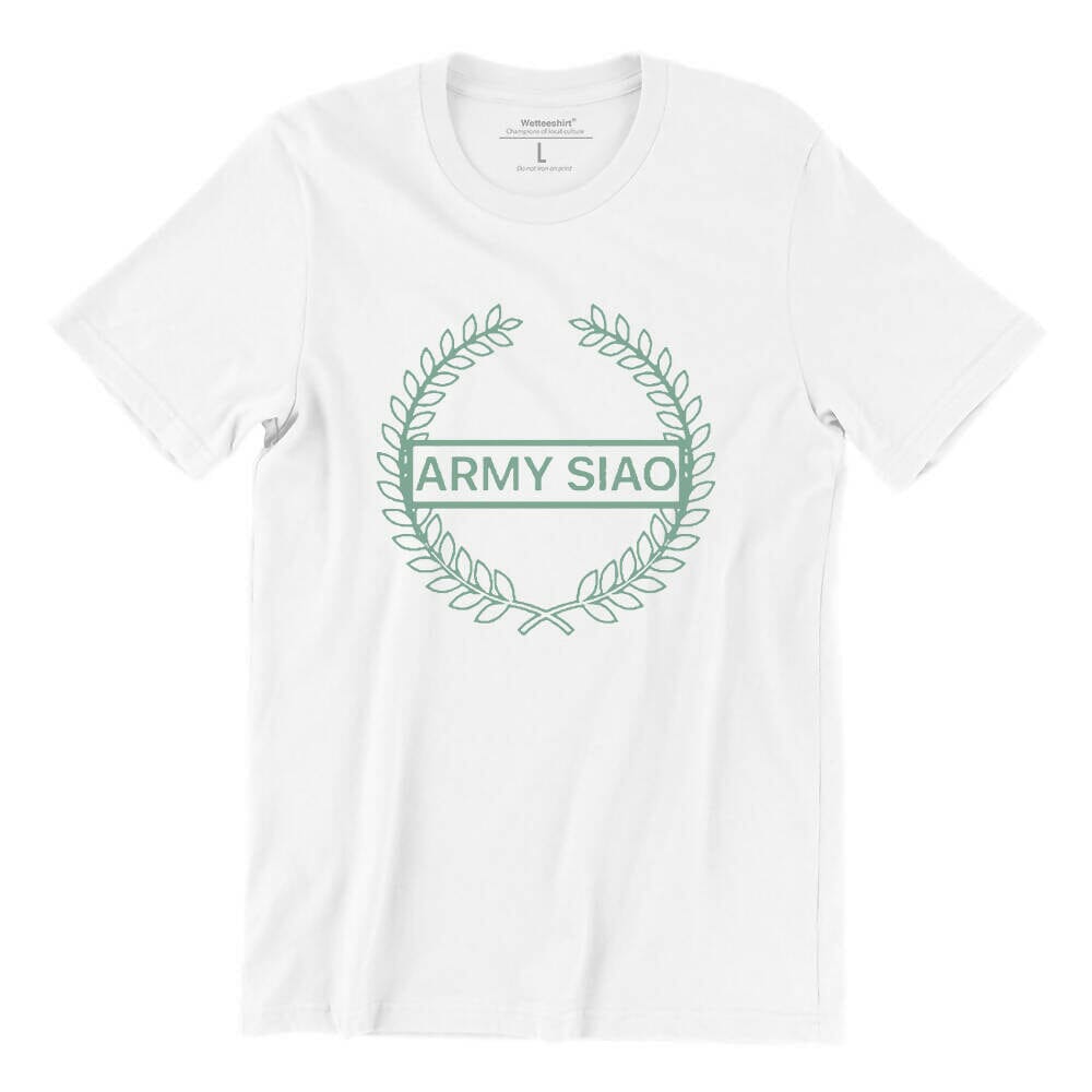 Army Siao T-Shirt Crew Neck S-Sleeve T-shirt Local T-shirts Wet Tee Shirt / Uncle Ahn T / Heng Tee Shirt / KaoBeiKing / Salty 