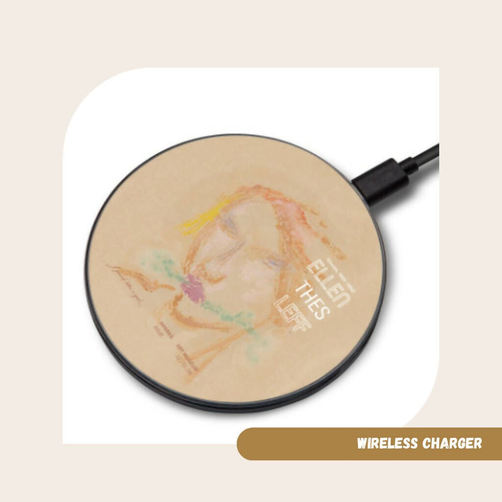 Wireless Charger - Ellen Thesleff Art Personalised Chargers DEEBOOKTIQUE FINLAND'S SPRING 