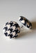 Papa Houndstooth Stud Earrings - Earrings - Paperdaise Accessories - Naiise