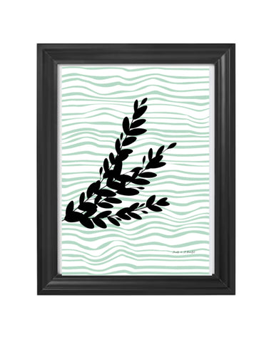 Copy of wall art : inspired by foliage Art Prints@ARoomful 