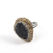 Black Druzy Ring Rings Colour Addict Jewellery 