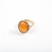 Orange Catseye Ring Rings Colour Addict Jewellery 