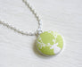 Reon The Deer Handmade Fabric Button Necklace - Necklaces - Paperdaise Accessories - Naiise