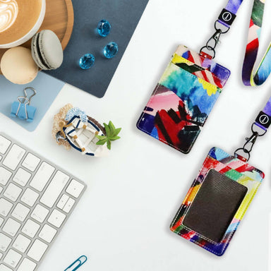 RAINBOW CONNECTION COLLECTION – LANYARD WITH CARDHOLDER Local Accessories JOURNEY 