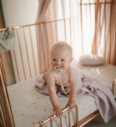 Mushie Medium Crib Sheet Baby Comforters Little Happy Haus 