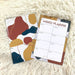 Abstract Weekly Planner and Notebook Set Local Notebooks I.A. Designs 