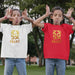 Huat (Limited Gold Edition) Kids Crew Neck S-Sleeve T-shirt Kids Clothing Wet Tee Shirt / Uncle Ahn T / Heng Tee Shirt / KaoBeiKing / Salty 