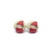 Santas Elves Handmade Fabric Button Christmas Earrings - Earrings - Paperdaise Accessories - Naiise