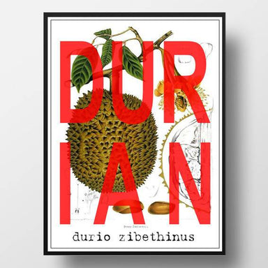 Scientific Durian Print - Prints - Big Red Chilli - Naiise