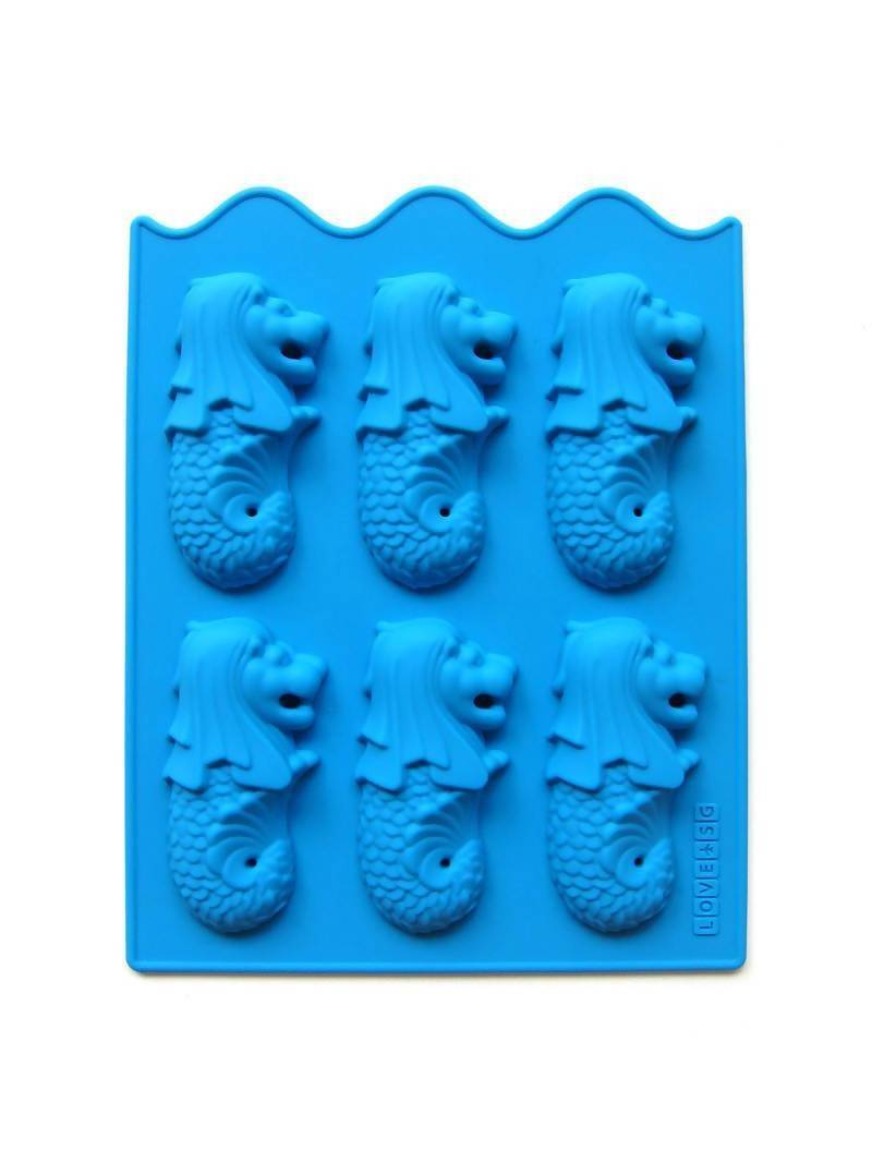 Swimming Merlion Ice Cube Tray - Kitchenware - LOVE SG - Naiise