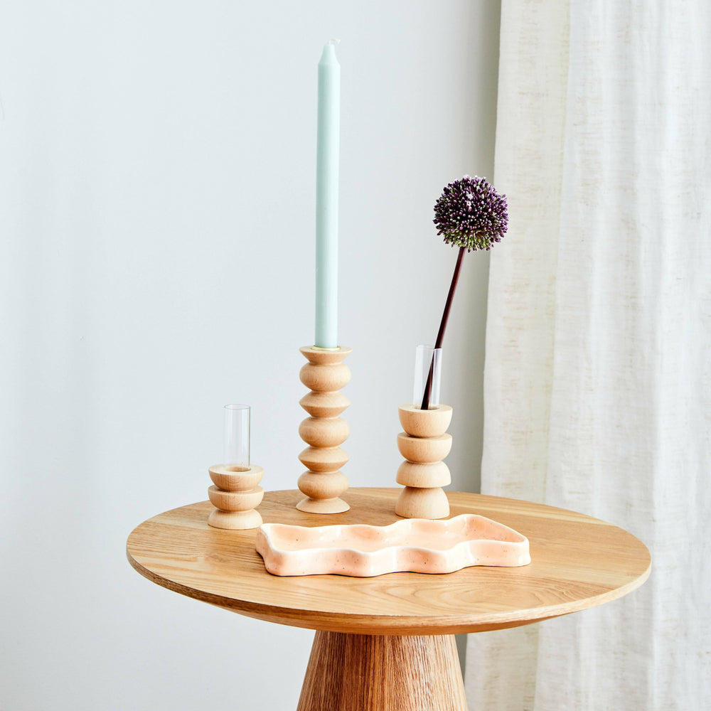 Totem Wooden Table Vase - Short Nº 4 Home Decor 5mm Paper 