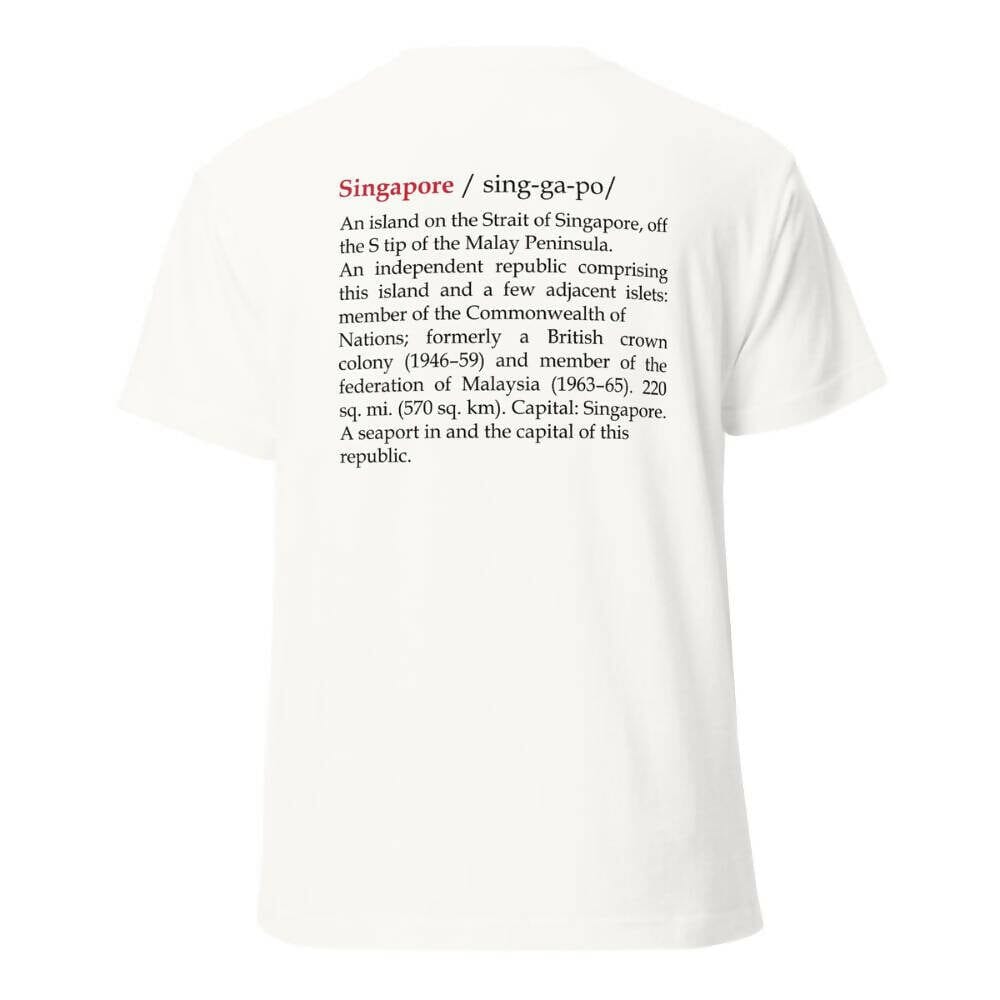 Singapore Dictionary Local T-shirts Wet Tee Shirt / Uncle Ahn T / Heng Tee Shirt / KaoBeiKing / Salty 